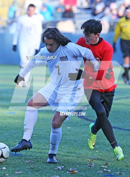 Thumbnail 1 in Cromwell @ Morgan (CIAC Class S Quarterfinal) photogallery.