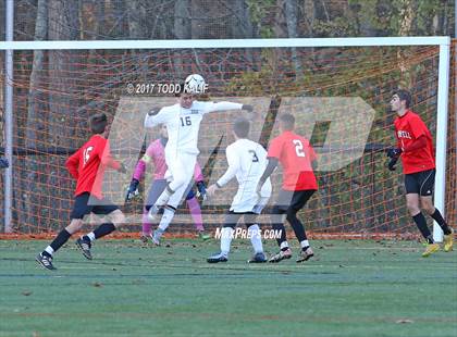 Thumbnail 3 in Cromwell @ Morgan (CIAC Class S Quarterfinal) photogallery.