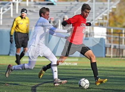 Thumbnail 1 in Cromwell @ Morgan (CIAC Class S Quarterfinal) photogallery.