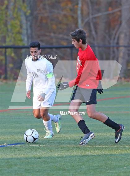 Thumbnail 2 in Cromwell @ Morgan (CIAC Class S Quarterfinal) photogallery.