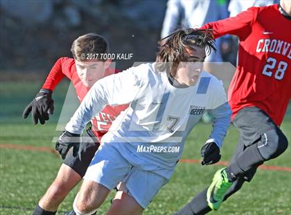 Thumbnail 3 in Cromwell @ Morgan (CIAC Class S Quarterfinal) photogallery.