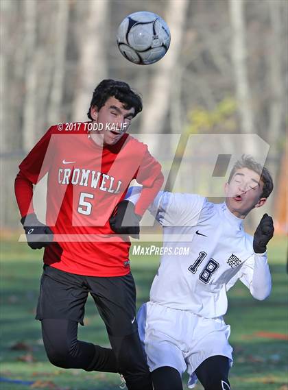Thumbnail 1 in Cromwell @ Morgan (CIAC Class S Quarterfinal) photogallery.