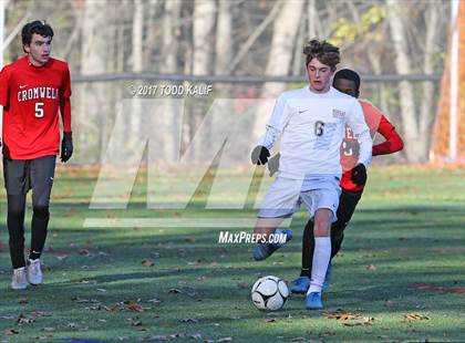 Thumbnail 1 in Cromwell @ Morgan (CIAC Class S Quarterfinal) photogallery.