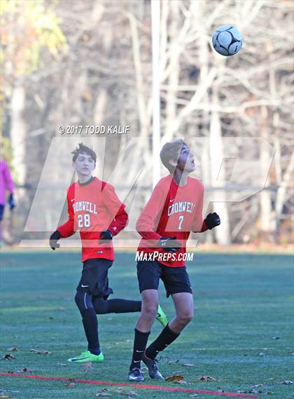 Thumbnail 2 in Cromwell @ Morgan (CIAC Class S Quarterfinal) photogallery.