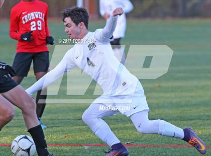 Thumbnail 1 in Cromwell @ Morgan (CIAC Class S Quarterfinal) photogallery.
