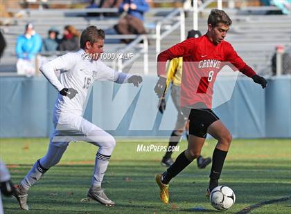 Thumbnail 2 in Cromwell @ Morgan (CIAC Class S Quarterfinal) photogallery.