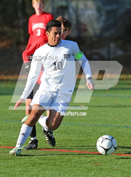 Thumbnail 1 in Cromwell @ Morgan (CIAC Class S Quarterfinal) photogallery.