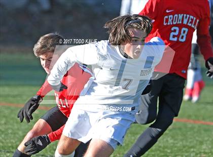 Thumbnail 2 in Cromwell @ Morgan (CIAC Class S Quarterfinal) photogallery.