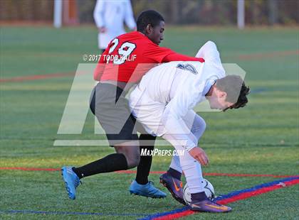 Thumbnail 3 in Cromwell @ Morgan (CIAC Class S Quarterfinal) photogallery.