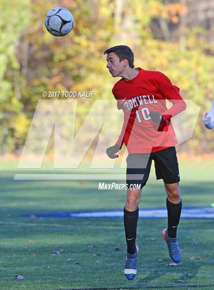 Thumbnail 3 in Cromwell @ Morgan (CIAC Class S Quarterfinal) photogallery.