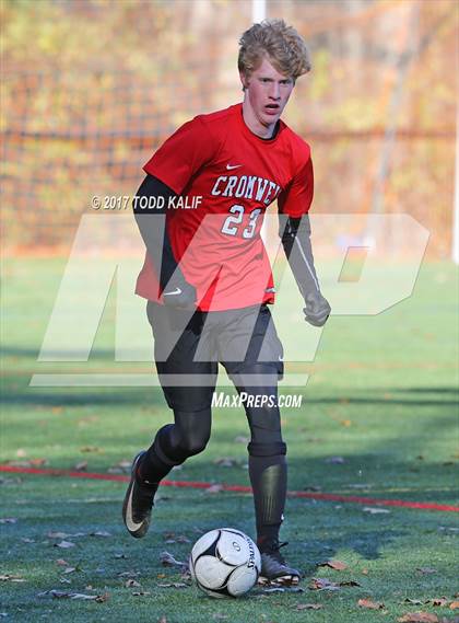 Thumbnail 3 in Cromwell @ Morgan (CIAC Class S Quarterfinal) photogallery.