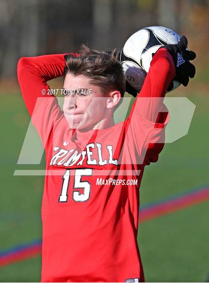 Thumbnail 2 in Cromwell @ Morgan (CIAC Class S Quarterfinal) photogallery.