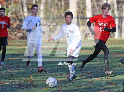 Thumbnail 3 in Cromwell @ Morgan (CIAC Class S Quarterfinal) photogallery.
