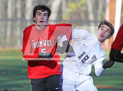 Thumbnail 3 in Cromwell @ Morgan (CIAC Class S Quarterfinal) photogallery.