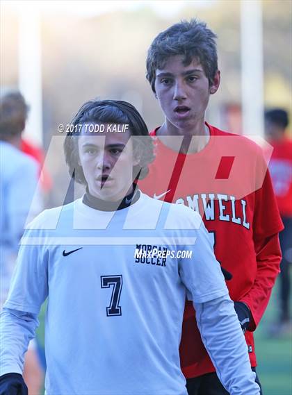 Thumbnail 3 in Cromwell @ Morgan (CIAC Class S Quarterfinal) photogallery.