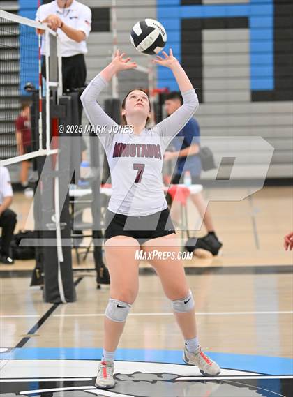 Thumbnail 1 in Willow Canyon vs. Odyssey Institute (Wolves Classic Volleyball Tournament) photogallery.