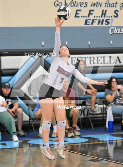 Thumbnail 3 in Willow Canyon vs. Odyssey Institute (Wolves Classic Volleyball Tournament) photogallery.