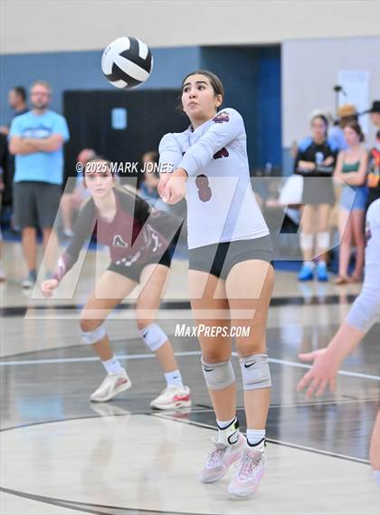 Thumbnail 3 in Willow Canyon vs. Odyssey Institute (Wolves Classic Volleyball Tournament) photogallery.