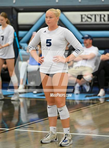 Thumbnail 2 in Willow Canyon vs. Odyssey Institute (Wolves Classic Volleyball Tournament) photogallery.