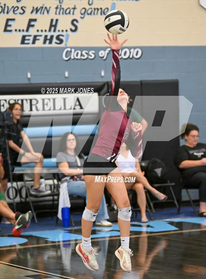 Thumbnail 2 in Willow Canyon vs. Odyssey Institute (Wolves Classic Volleyball Tournament) photogallery.