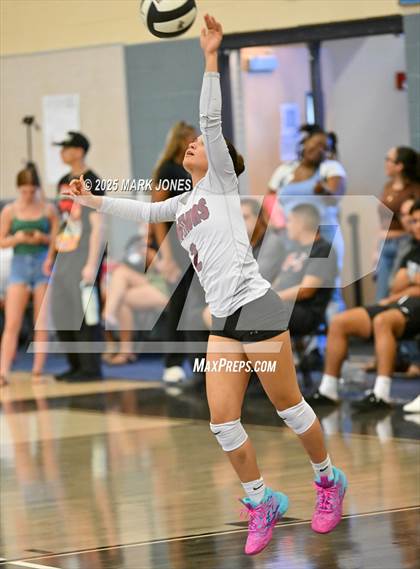 Thumbnail 3 in Willow Canyon vs. Odyssey Institute (Wolves Classic Volleyball Tournament) photogallery.