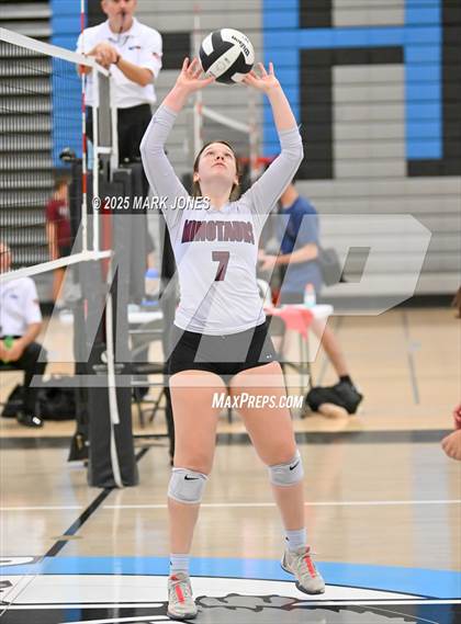 Thumbnail 2 in Willow Canyon vs. Odyssey Institute (Wolves Classic Volleyball Tournament) photogallery.