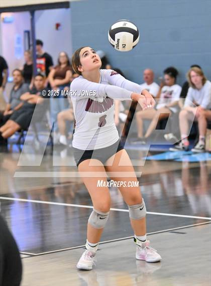 Thumbnail 2 in Willow Canyon vs. Odyssey Institute (Wolves Classic Volleyball Tournament) photogallery.