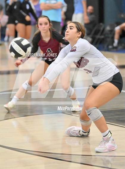 Thumbnail 2 in Willow Canyon vs. Odyssey Institute (Wolves Classic Volleyball Tournament) photogallery.