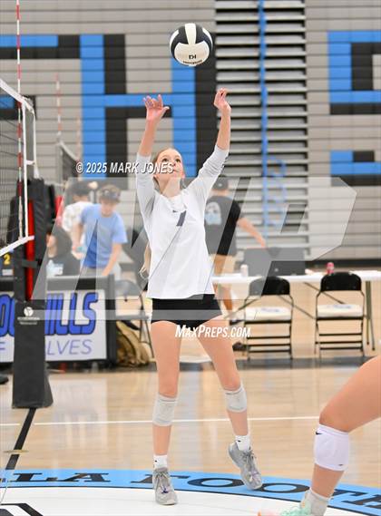 Thumbnail 1 in Willow Canyon vs. Odyssey Institute (Wolves Classic Volleyball Tournament) photogallery.