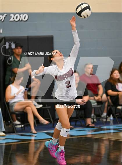 Thumbnail 2 in Willow Canyon vs. Odyssey Institute (Wolves Classic Volleyball Tournament) photogallery.
