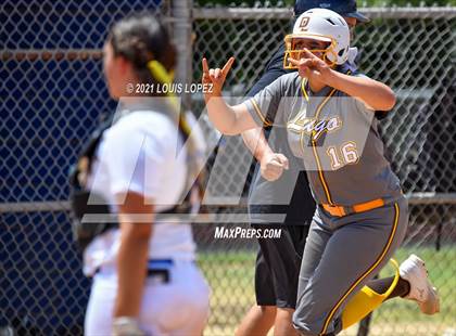 Thumbnail 2 in Don Lugo @ Charter Oak (CIF SS DIV 3 Playoff) photogallery.