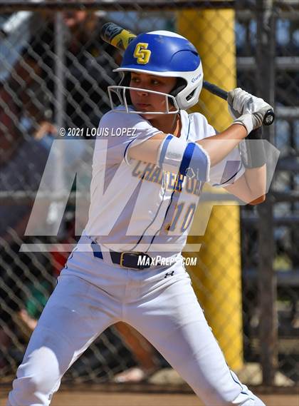 Thumbnail 1 in Don Lugo @ Charter Oak (CIF SS DIV 3 Playoff) photogallery.