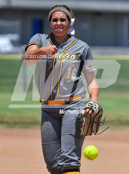 Thumbnail 2 in Don Lugo @ Charter Oak (CIF SS DIV 3 Playoff) photogallery.
