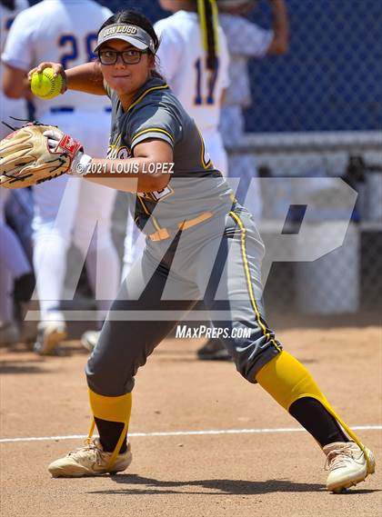 Thumbnail 3 in Don Lugo @ Charter Oak (CIF SS DIV 3 Playoff) photogallery.