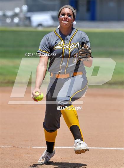 Thumbnail 1 in Don Lugo @ Charter Oak (CIF SS DIV 3 Playoff) photogallery.