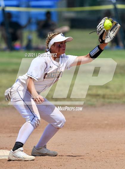 Thumbnail 3 in Don Lugo @ Charter Oak (CIF SS DIV 3 Playoff) photogallery.