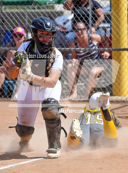 Thumbnail 2 in Don Lugo @ Charter Oak (CIF SS DIV 3 Playoff) photogallery.