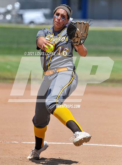 Thumbnail 3 in Don Lugo @ Charter Oak (CIF SS DIV 3 Playoff) photogallery.