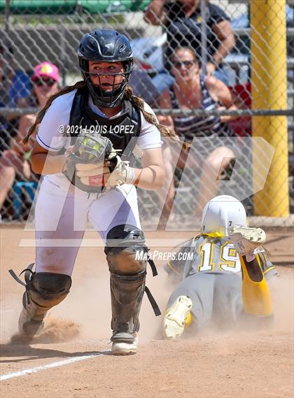 Thumbnail 3 in Don Lugo @ Charter Oak (CIF SS DIV 3 Playoff) photogallery.