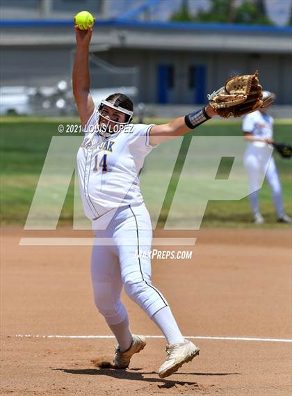 Thumbnail 1 in Don Lugo @ Charter Oak (CIF SS DIV 3 Playoff) photogallery.