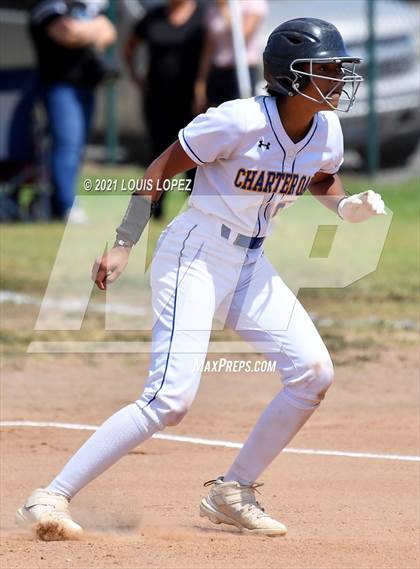 Thumbnail 2 in Don Lugo @ Charter Oak (CIF SS DIV 3 Playoff) photogallery.