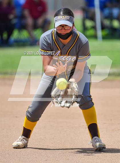 Thumbnail 1 in Don Lugo @ Charter Oak (CIF SS DIV 3 Playoff) photogallery.