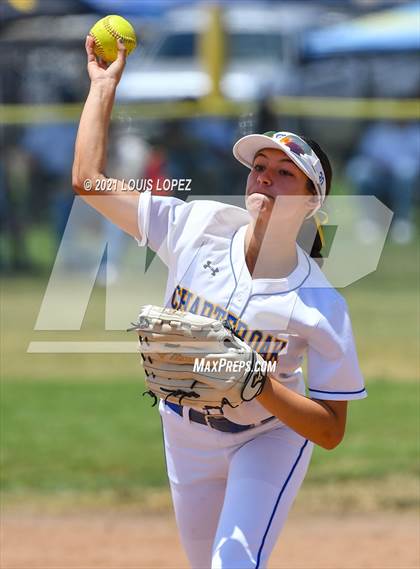 Thumbnail 1 in Don Lugo @ Charter Oak (CIF SS DIV 3 Playoff) photogallery.