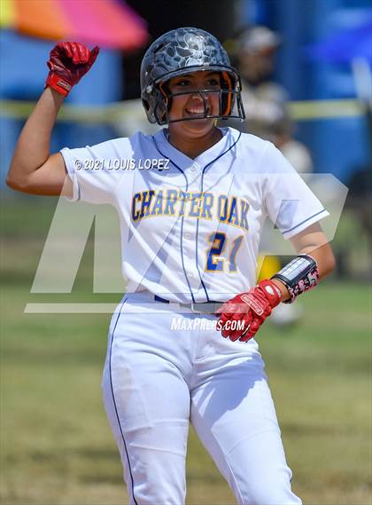Thumbnail 3 in Don Lugo @ Charter Oak (CIF SS DIV 3 Playoff) photogallery.