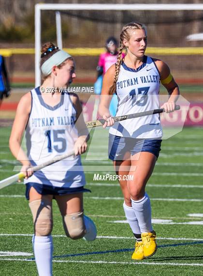 Thumbnail 2 in Putnam Valley vs. Rondout Valley (NYSPHSAA Class C Regional Final) photogallery.