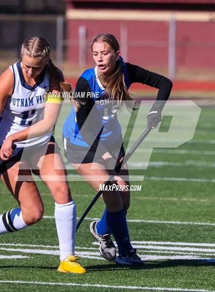 Thumbnail 1 in Putnam Valley vs. Rondout Valley (NYSPHSAA Class C Regional Final) photogallery.