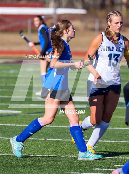 Thumbnail 3 in Putnam Valley vs. Rondout Valley (NYSPHSAA Class C Regional Final) photogallery.