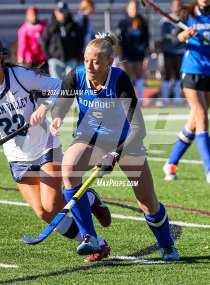 Thumbnail 2 in Putnam Valley vs. Rondout Valley (NYSPHSAA Class C Regional Final) photogallery.