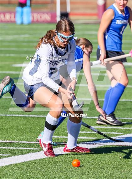 Thumbnail 2 in Putnam Valley vs. Rondout Valley (NYSPHSAA Class C Regional Final) photogallery.