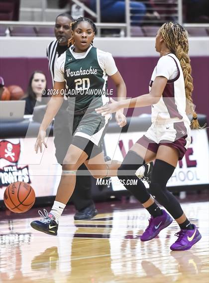 Thumbnail 2 in Waxahachie vs. Princeton (Wylie Girls Basketball Showcase) photogallery.